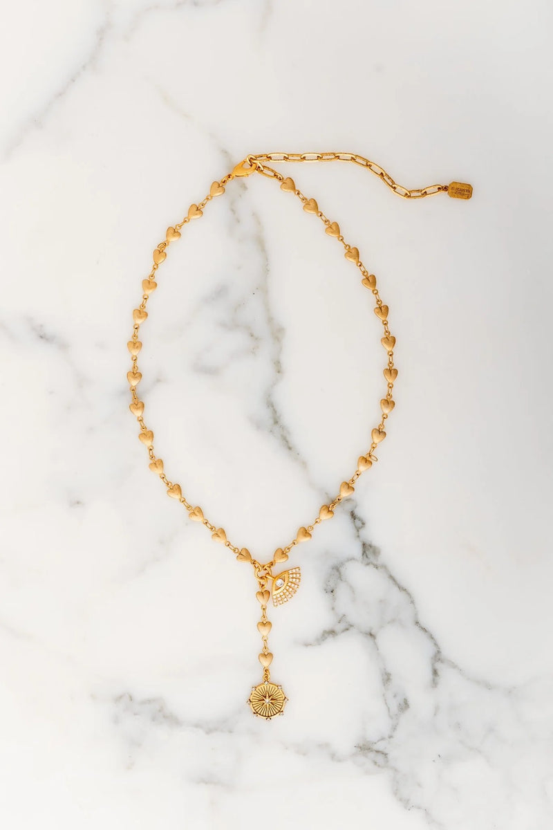 Gold Sandy Necklace