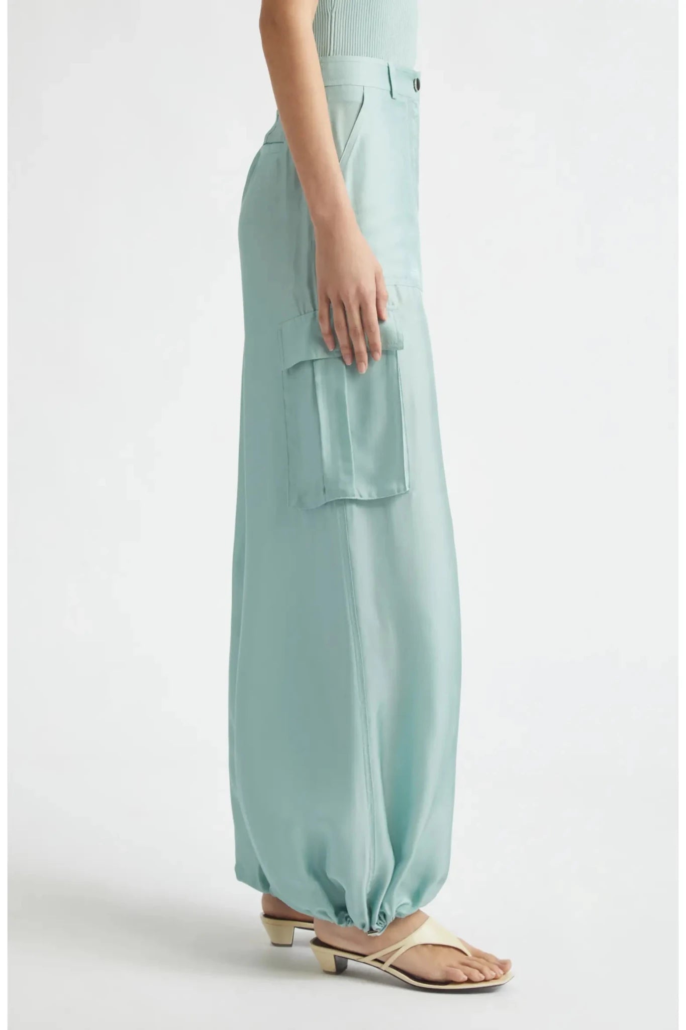 Sea Breeze James Mid Rise Wide Leg Cargo - Amor Lafayette