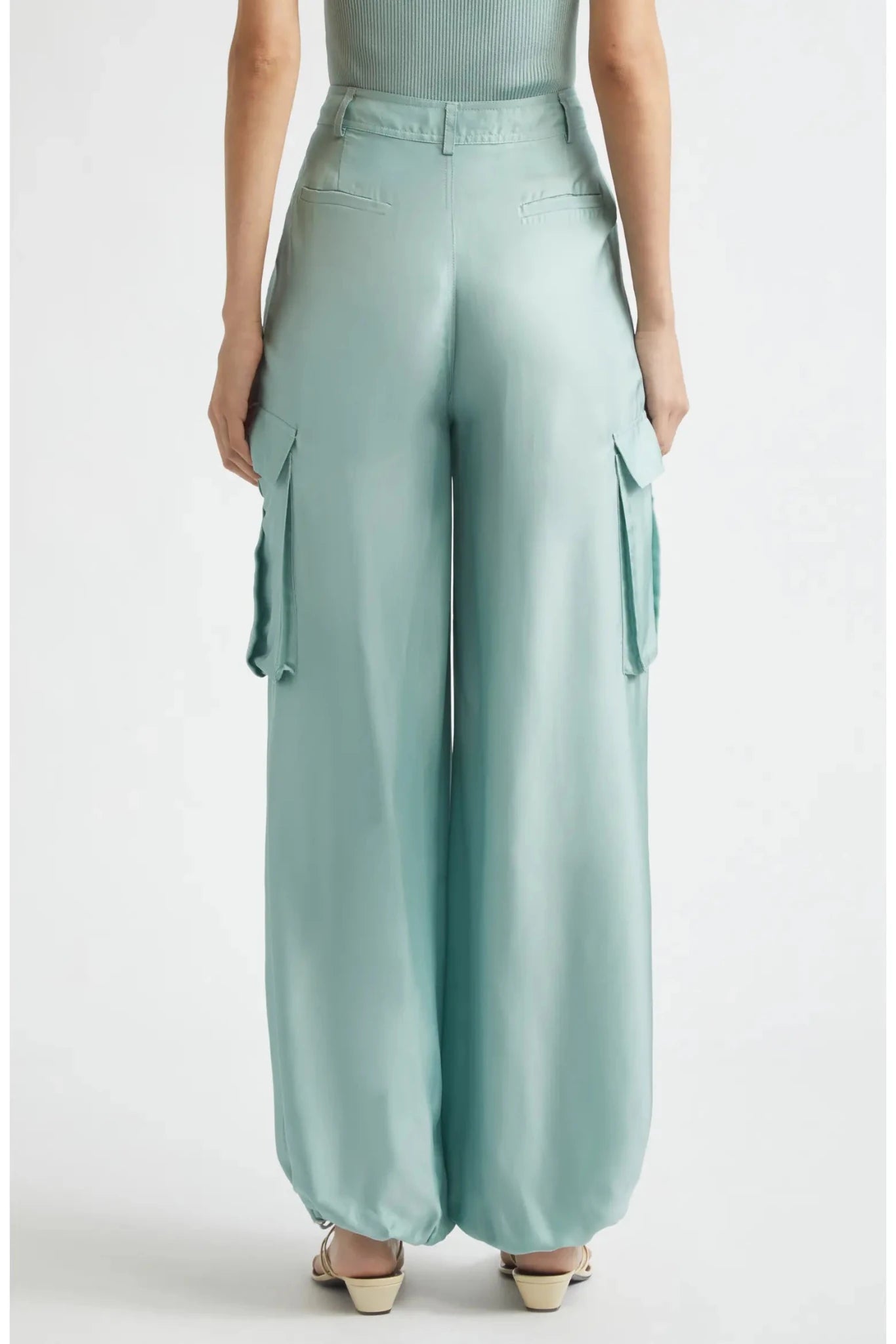 Sea Breeze James Mid Rise Wide Leg Cargo - Amor Lafayette