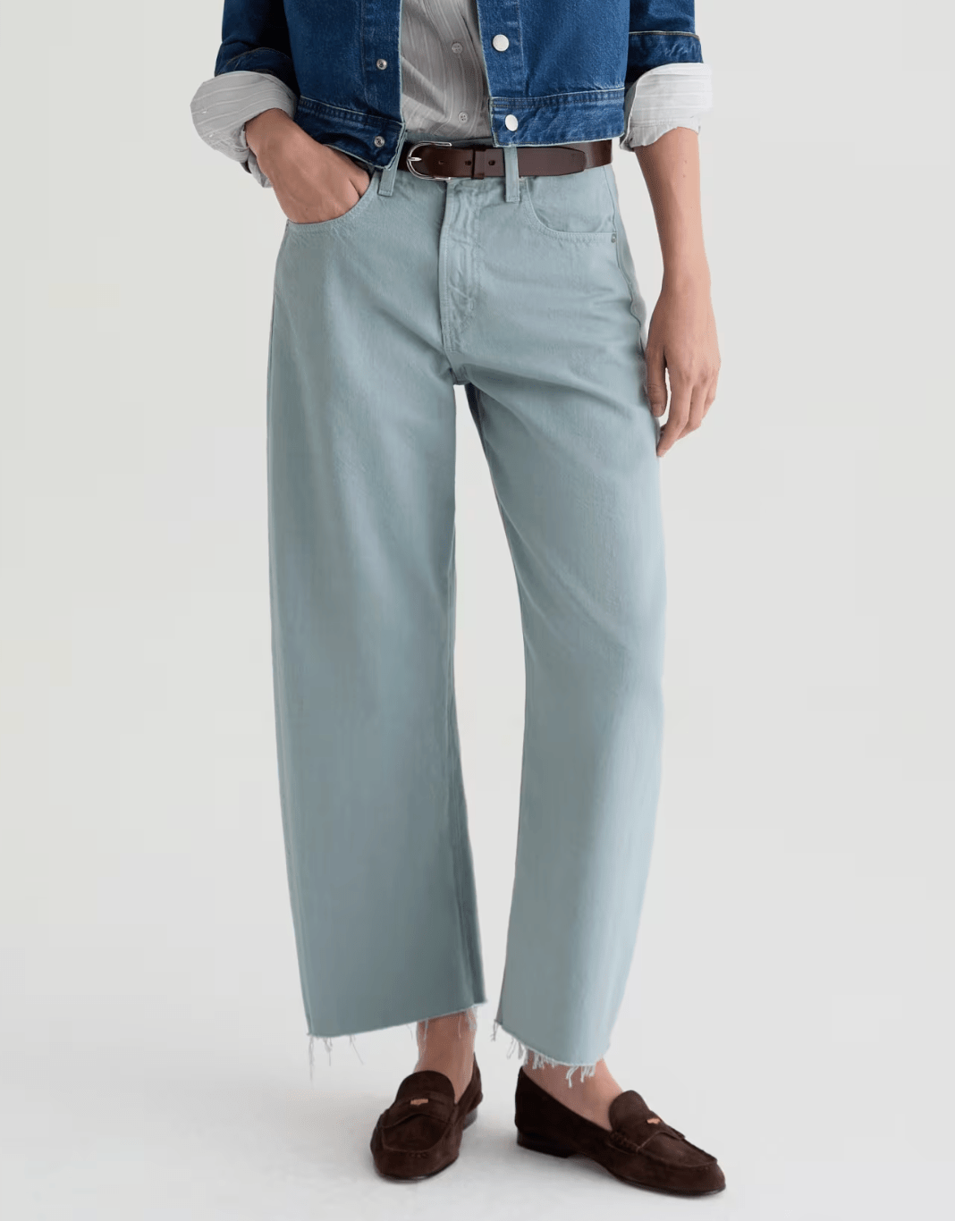 Sea Fog Hattie Crop - Amor Lafayette