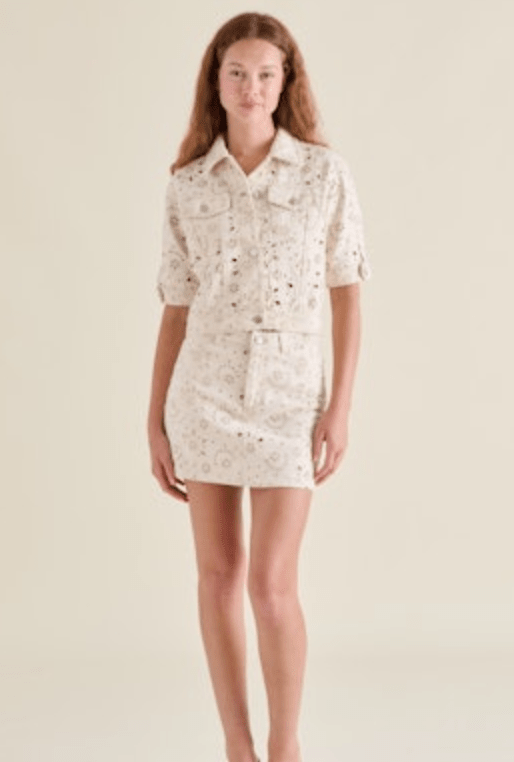 Sea Mist Beck Skirt - Amor Lafayette