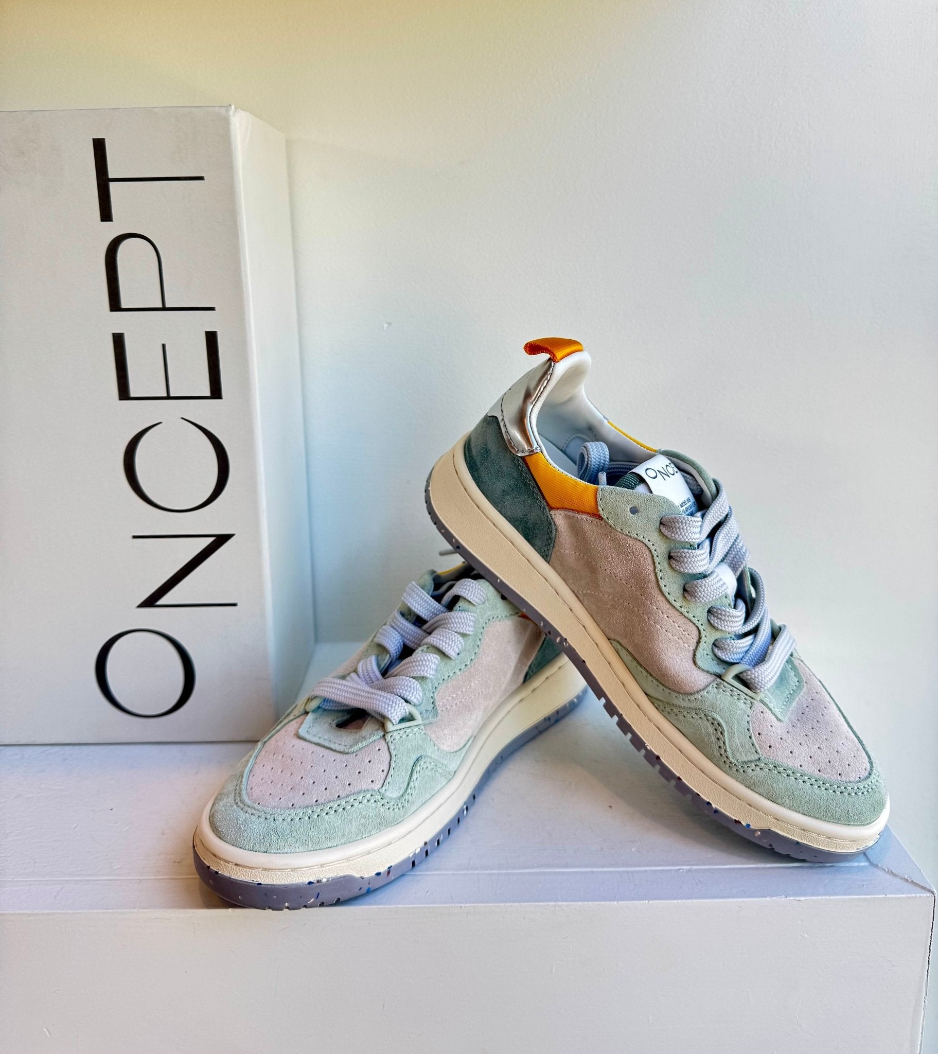 Seafoam Multi Phoenix Sneaker - Amor Lafayette