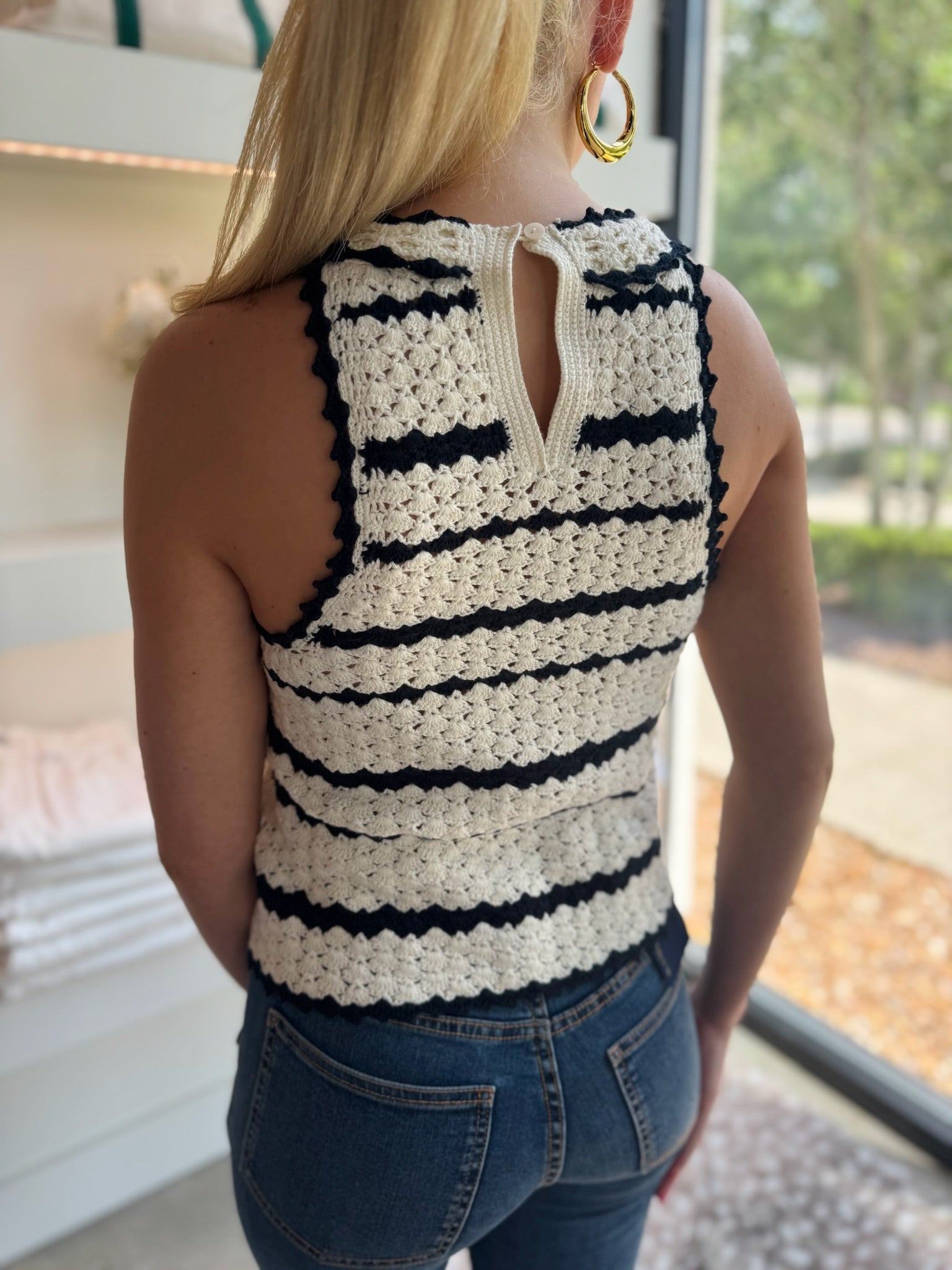 Seashell Crochet Lucy Halter - Amor Lafayette