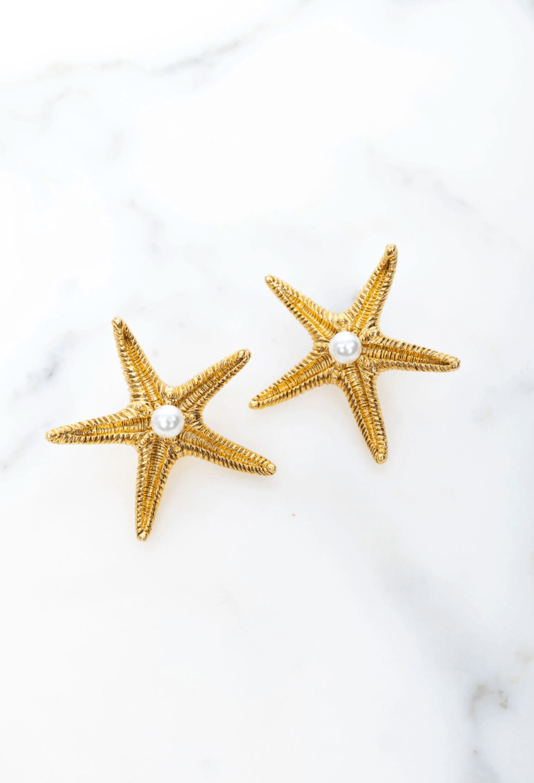 Seastar Earrings - Amor Lafayette