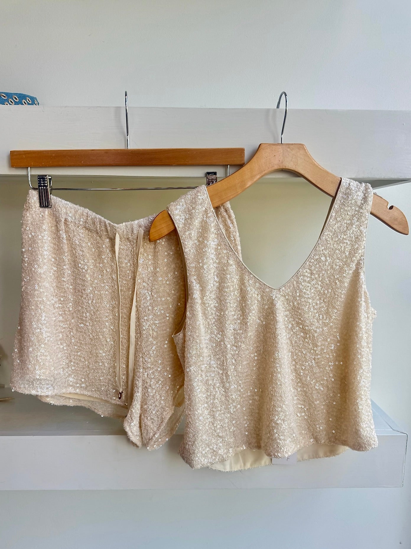 Sequin Varley Shorts - Amor Lafayette