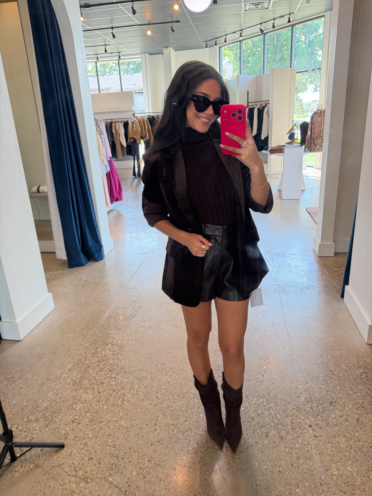 Shon Espresso Velvet Jacket - Amor Lafayette