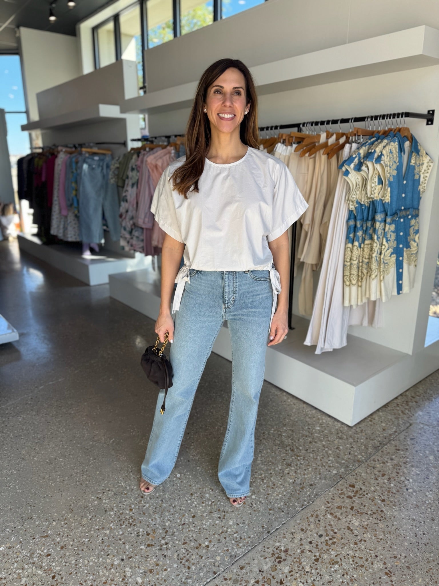 Silver Mariah Top - Amor Lafayette