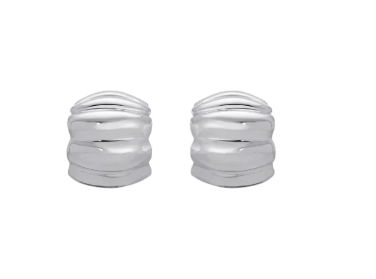 Silver Terre Earrings - Amor Lafayette