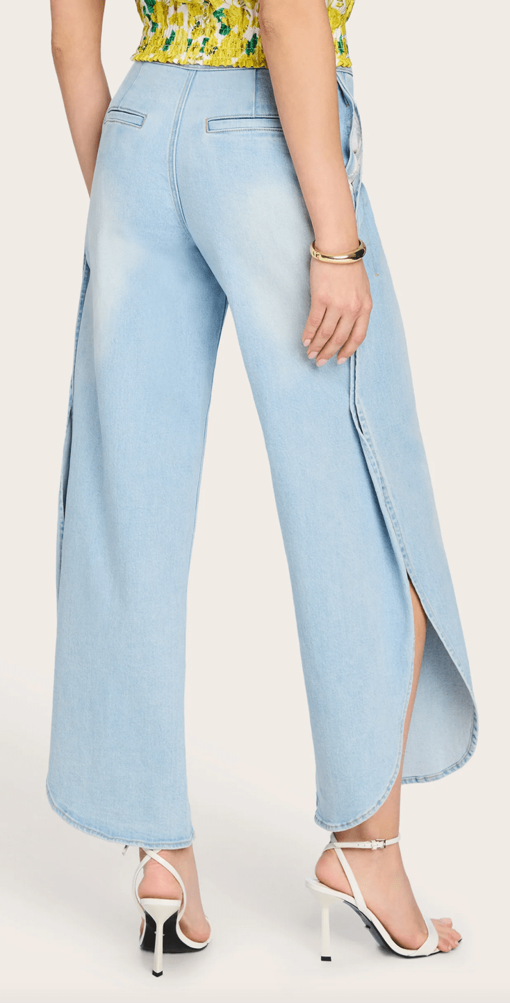 Sky Blue Keiko Denim Pants - Amor Lafayette