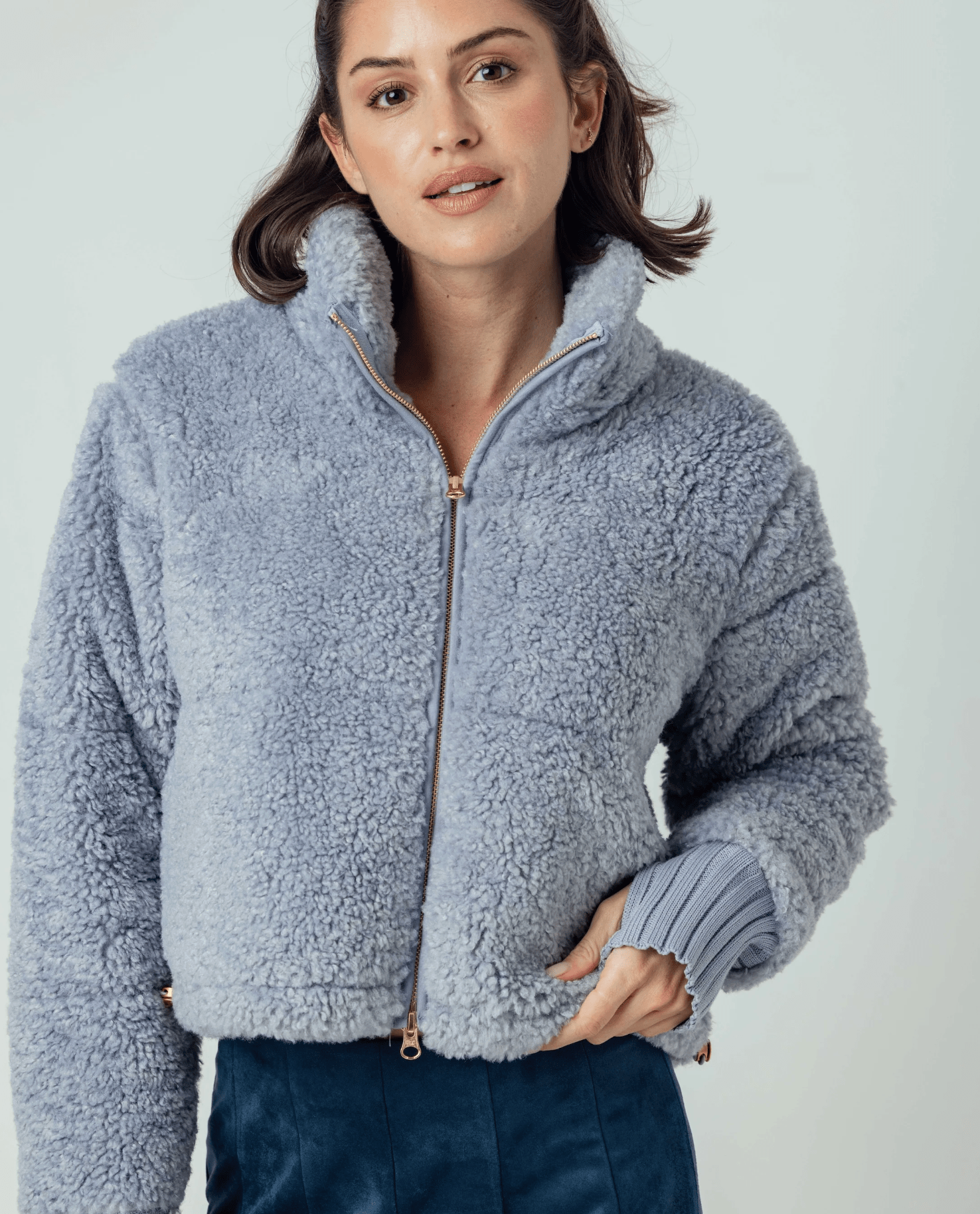 Slate Bobbi Jacket - Amor Lafayette