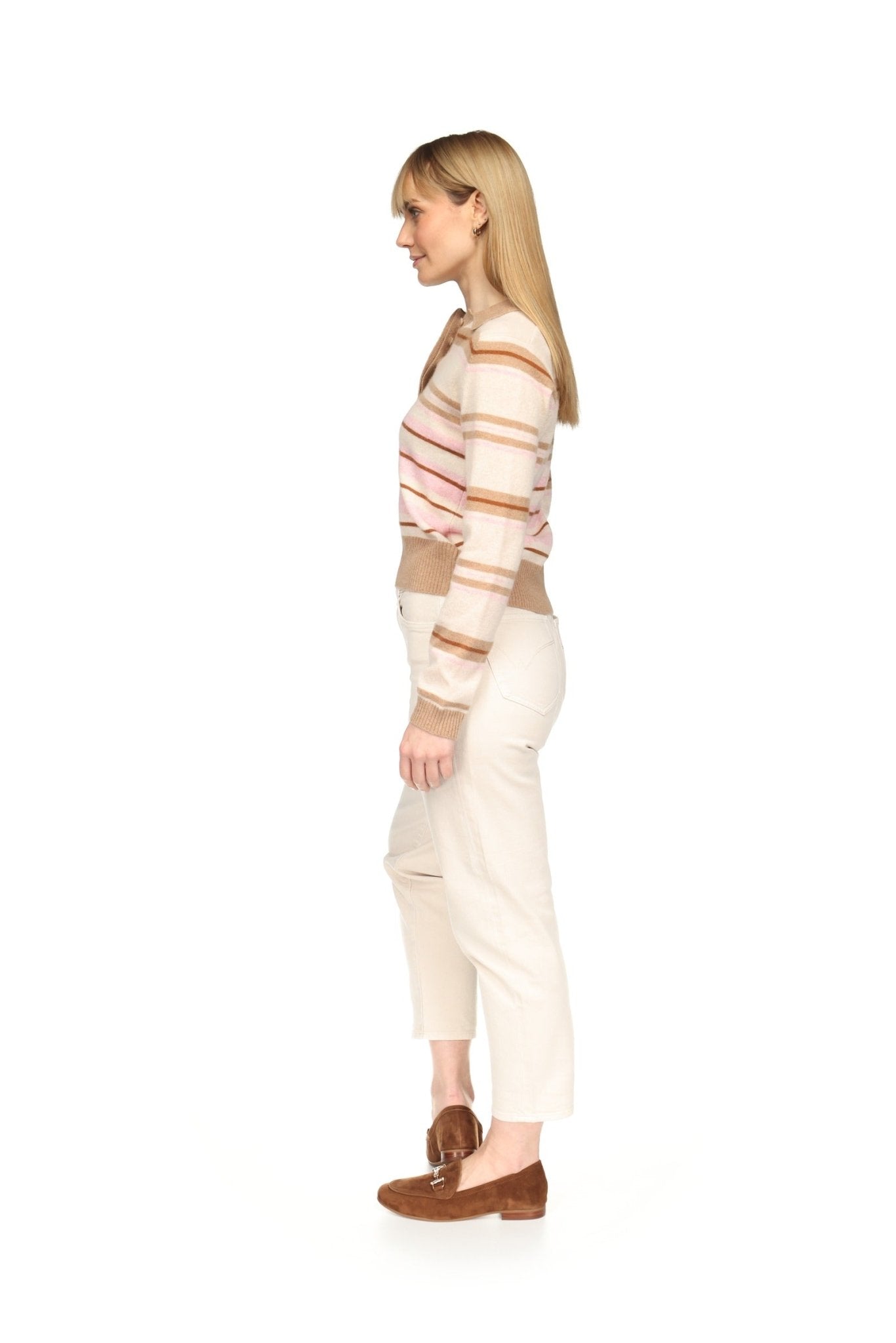 SLIM FIT STRIPEY POLO - Amor Lafayette