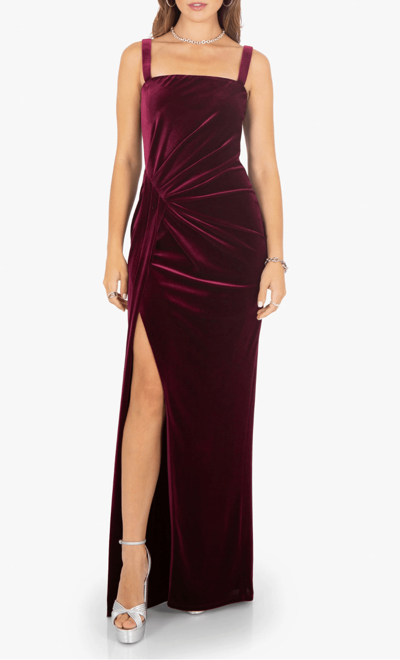 Smashing Berry Domino Gown - Amor Lafayette