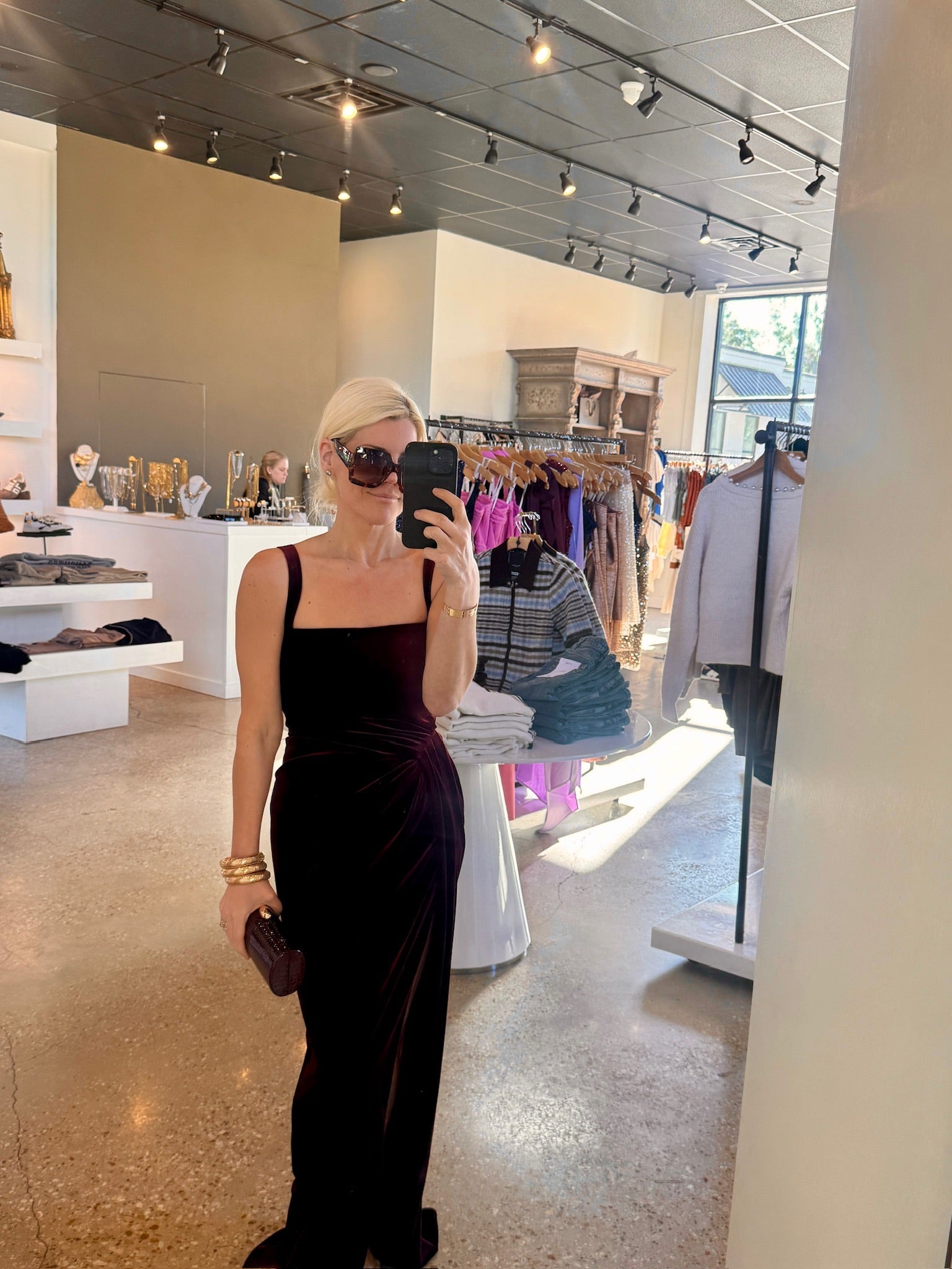 Smashing Berry Domino Gown - Amor Lafayette