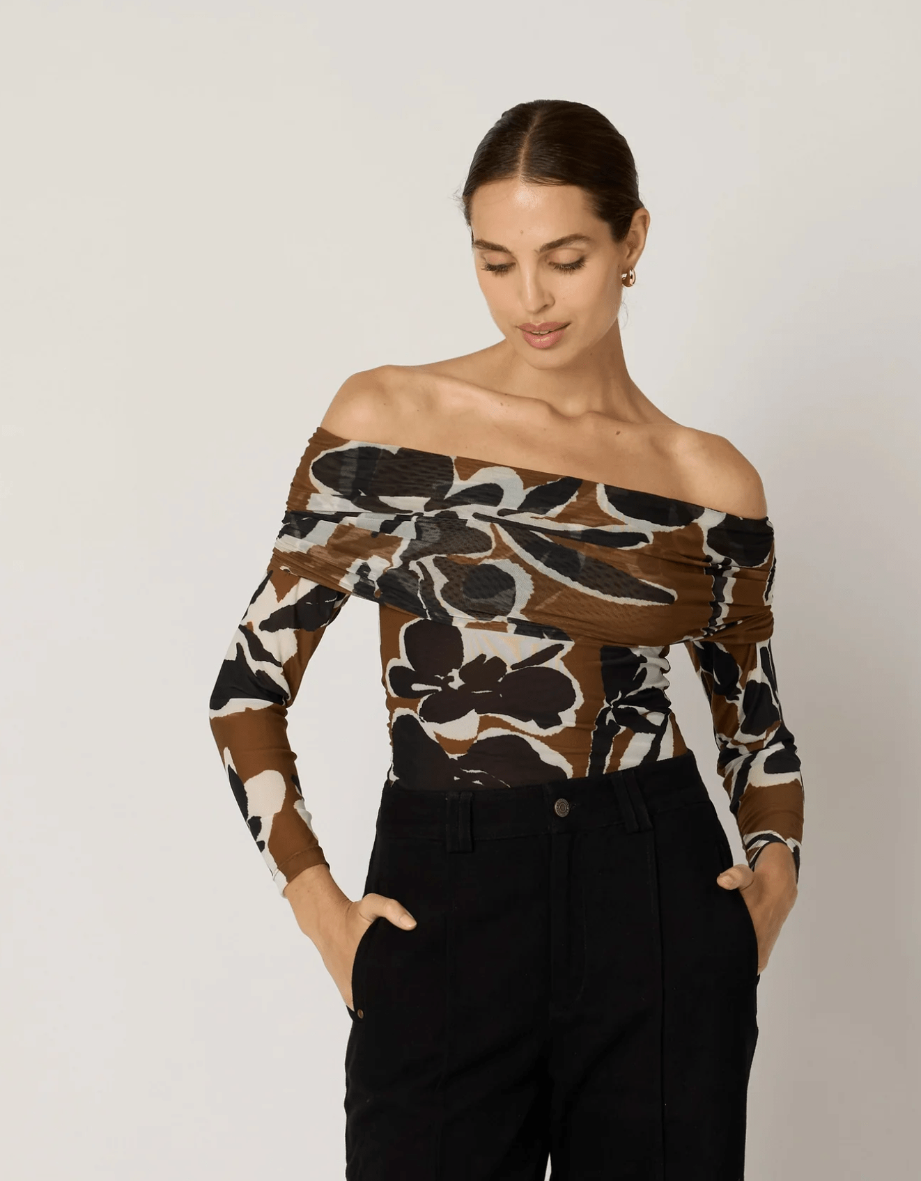 Smoked Clover Penelope Top - Amor Lafayette