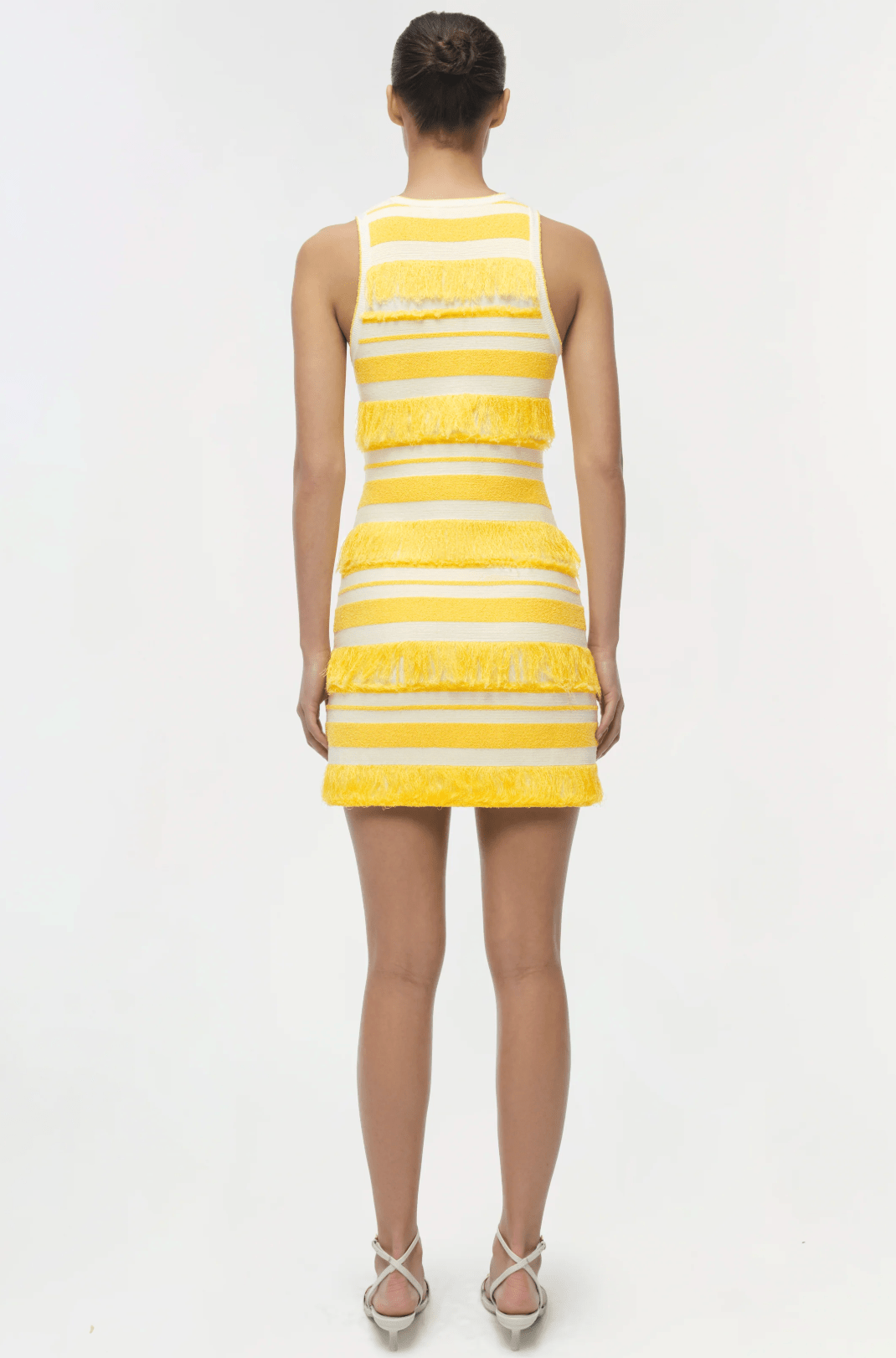 Solar Stripe Elly Knit Mini Dress - Amor Lafayette