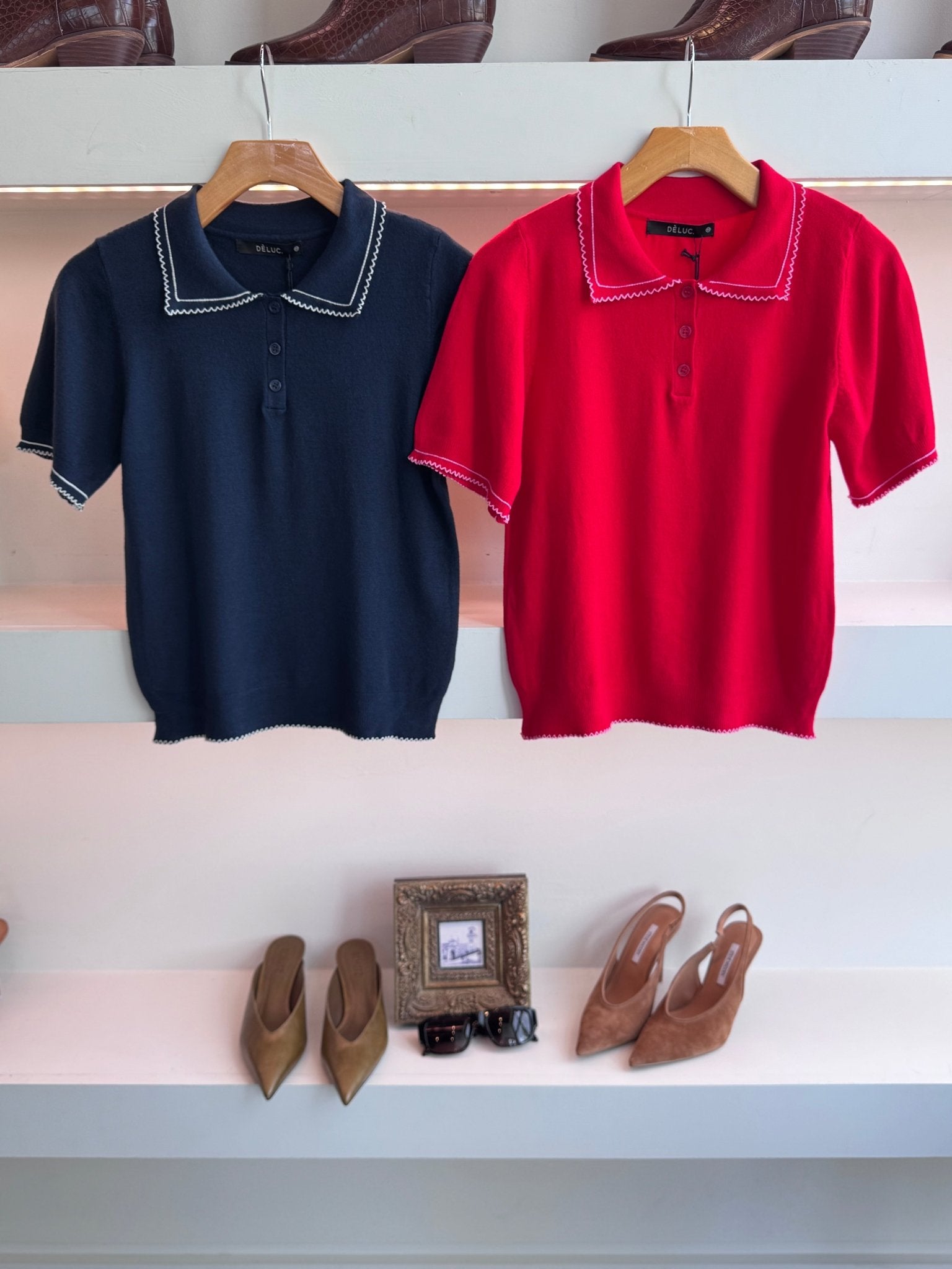 SPRINGSTEEN KNIT POLO - Amor Lafayette