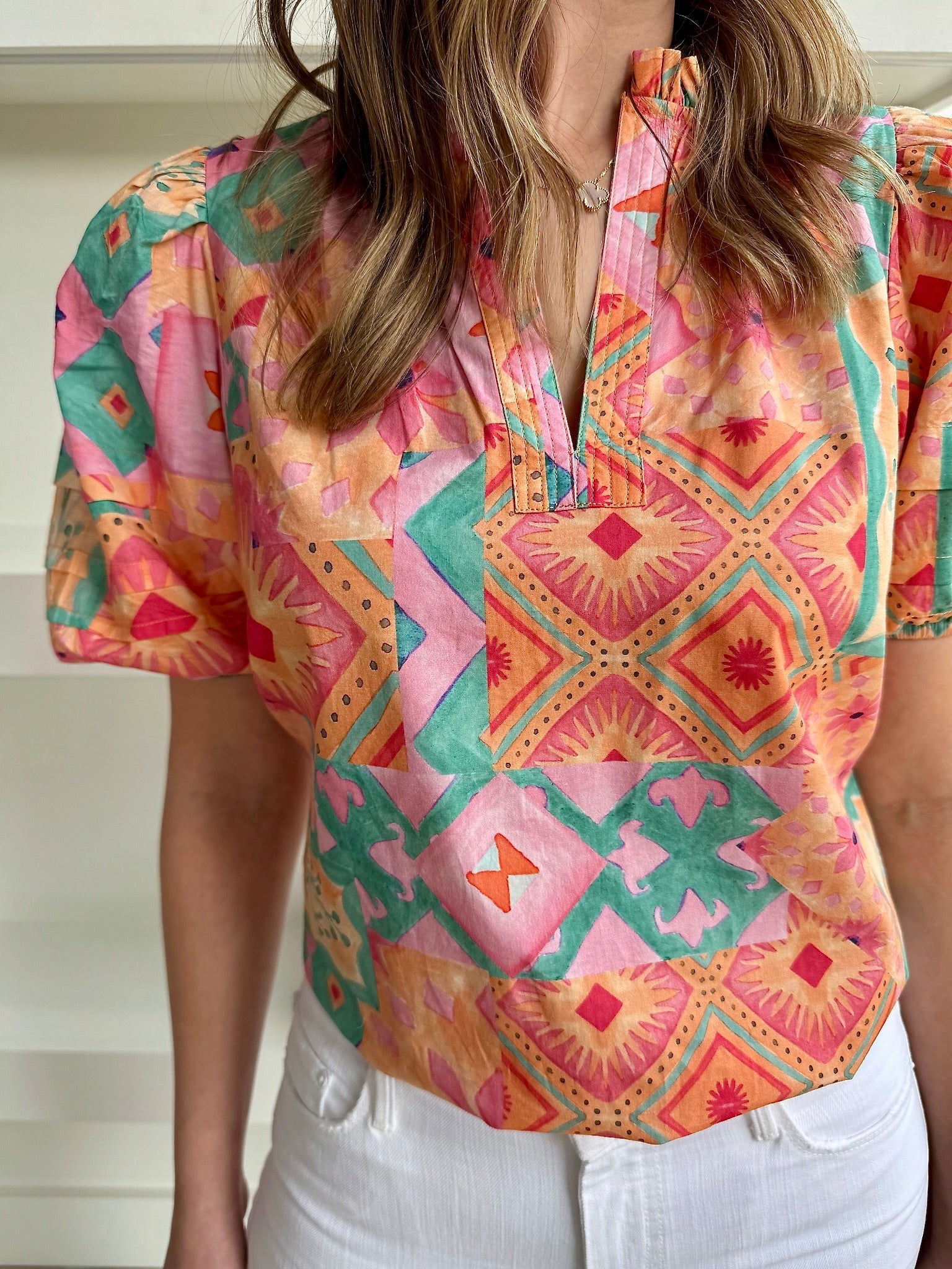 St. Lucia Alix Blouse - Amor Lafayette