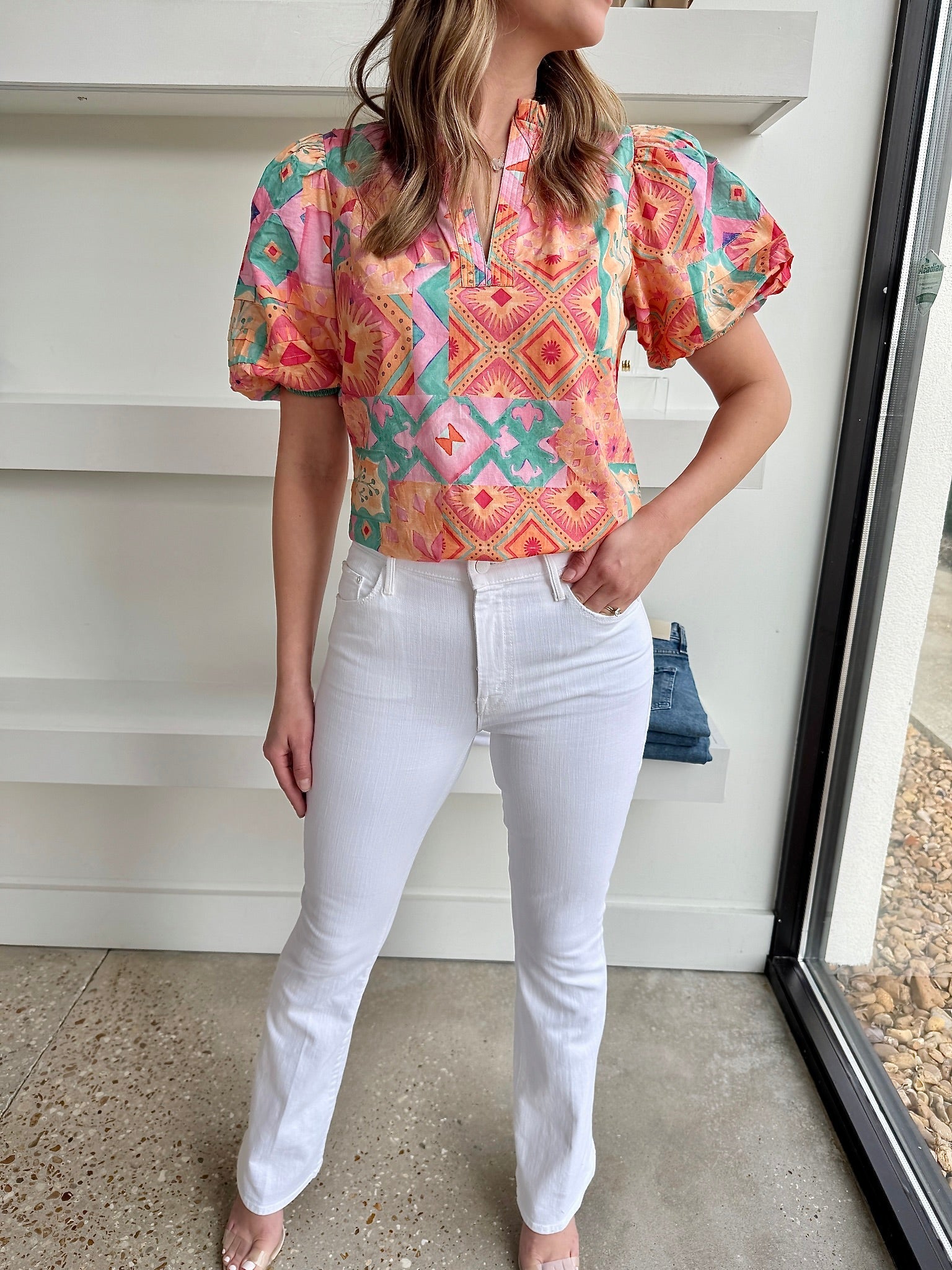 St. Lucia Alix Blouse - Amor Lafayette