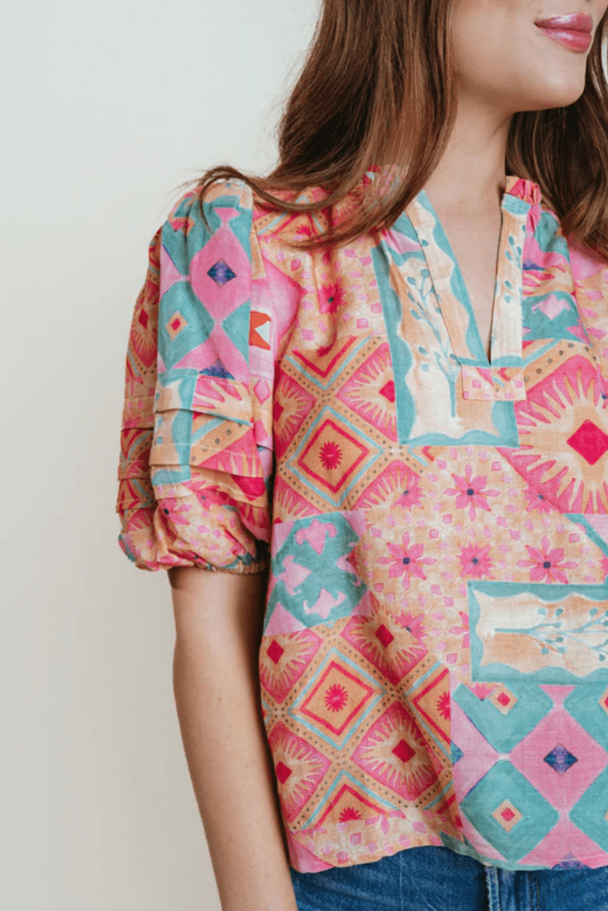 St. Lucia Alix Blouse - Amor Lafayette