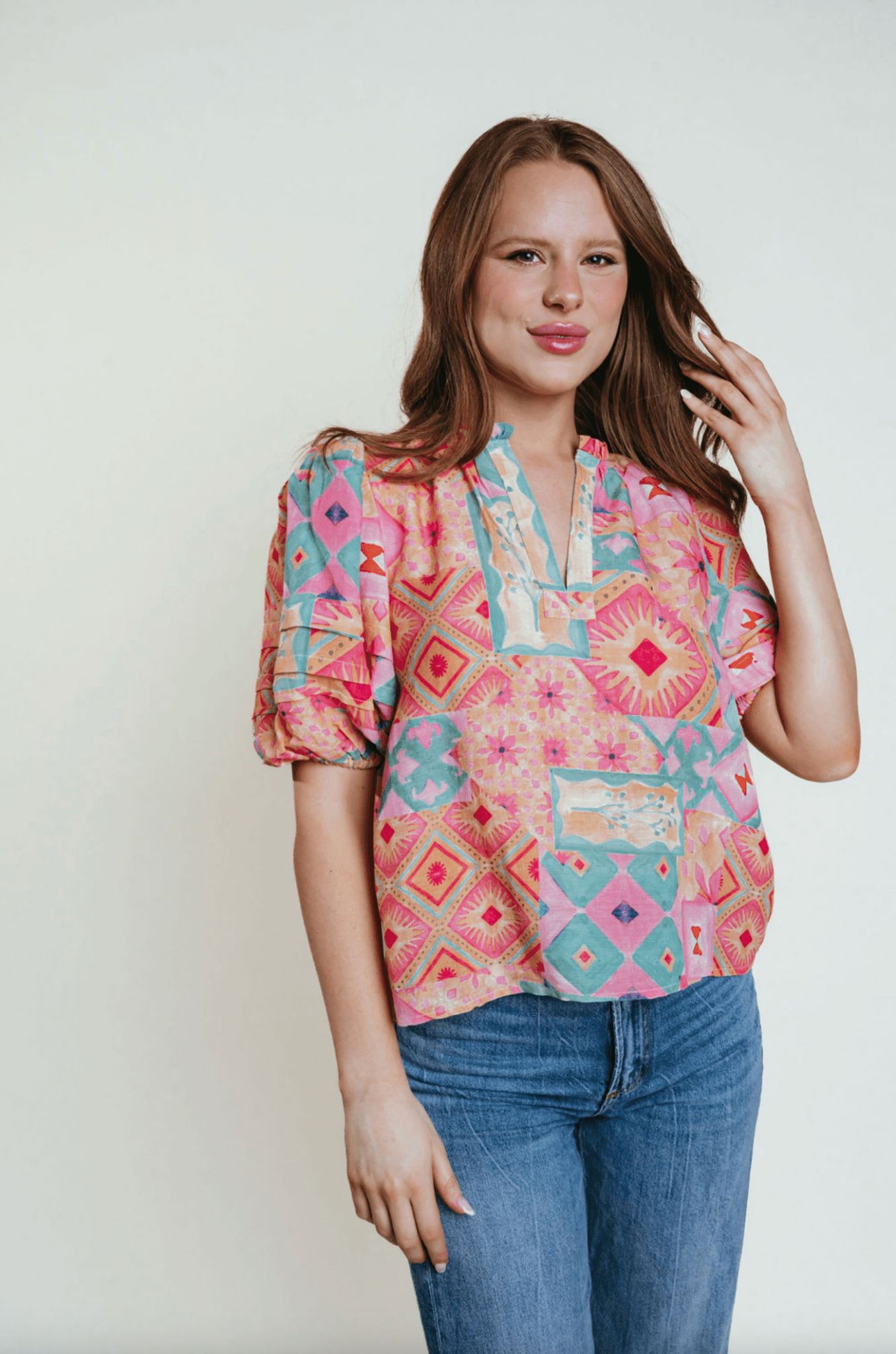 St. Lucia Alix Blouse - Amor Lafayette