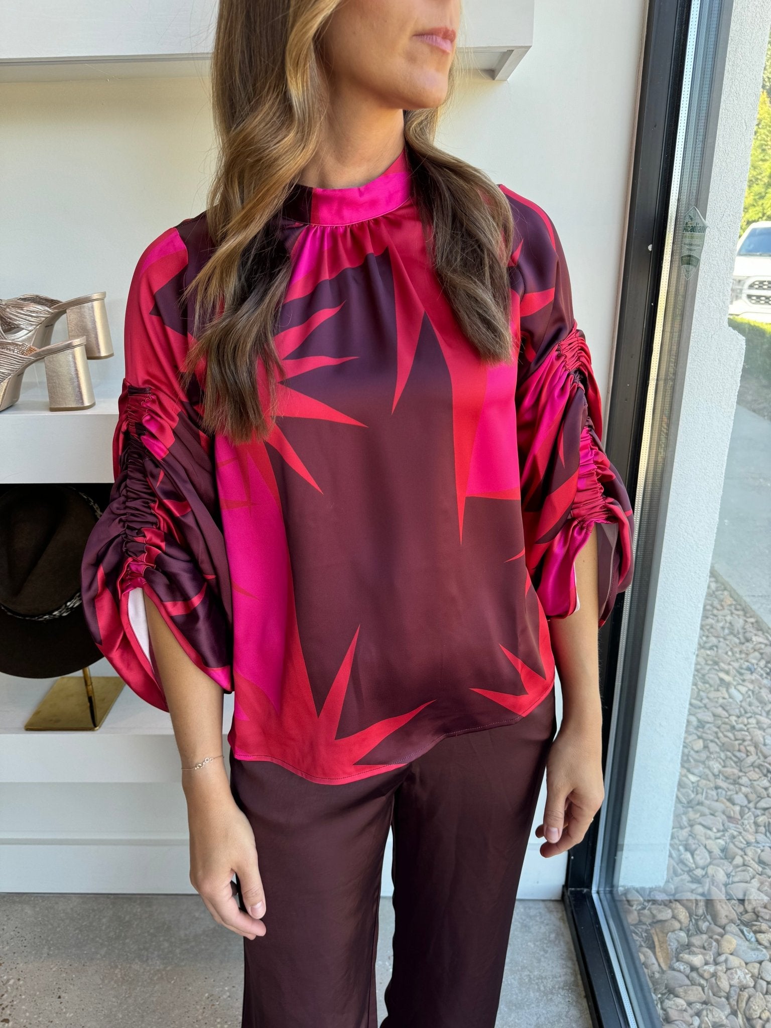 Starburst Sybil Blouse - Amor Lafayette