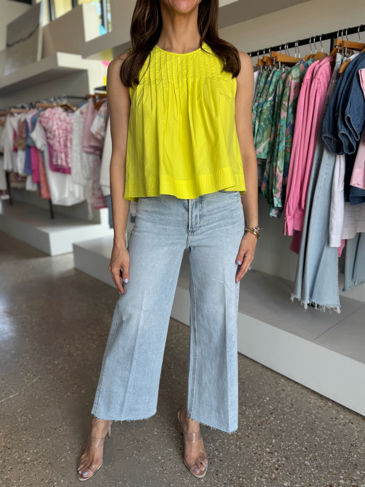 Sun - Kissed Vintage Lana Crop - Amor Lafayette