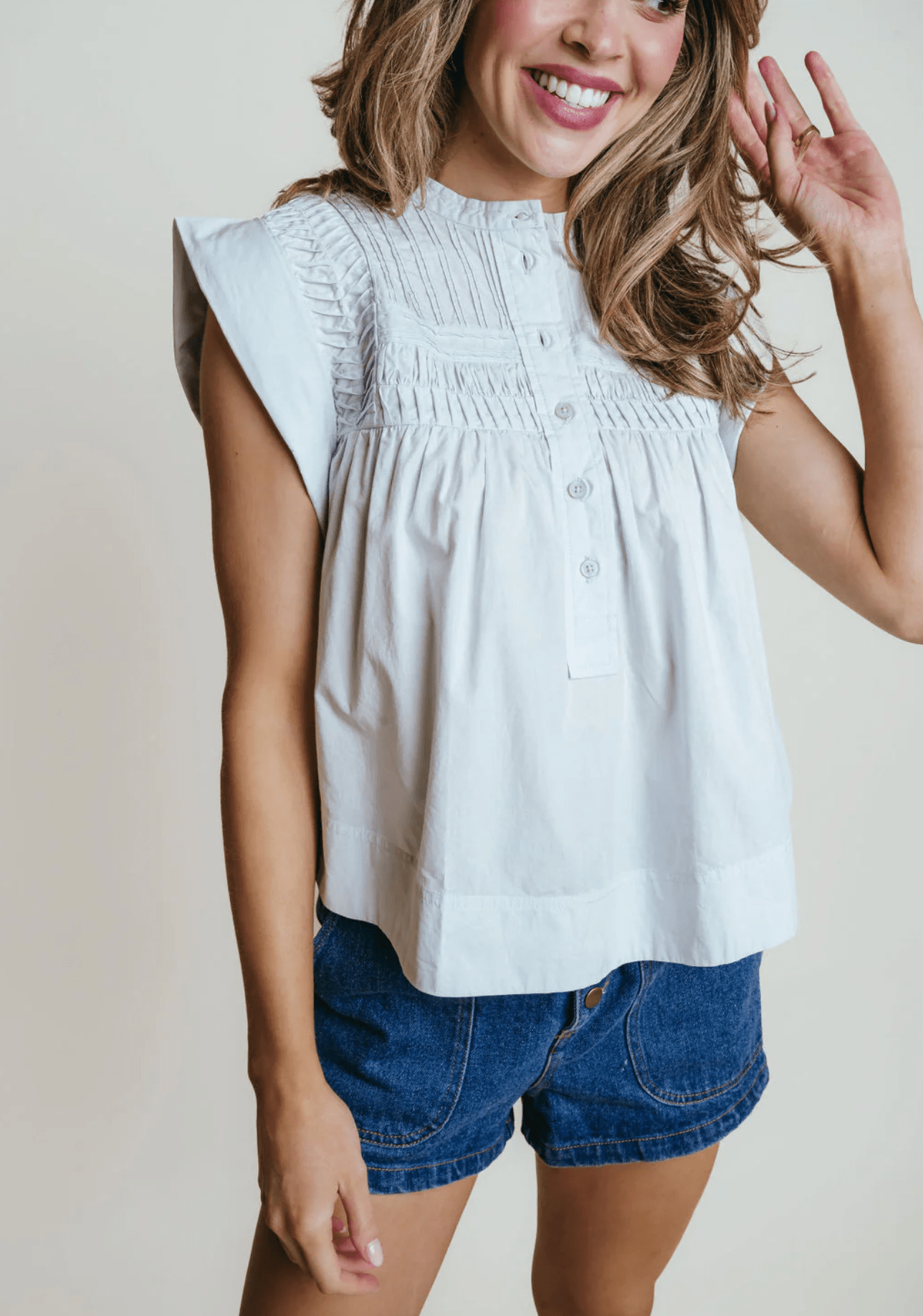 Surf Becca Blouse - Amor Lafayette