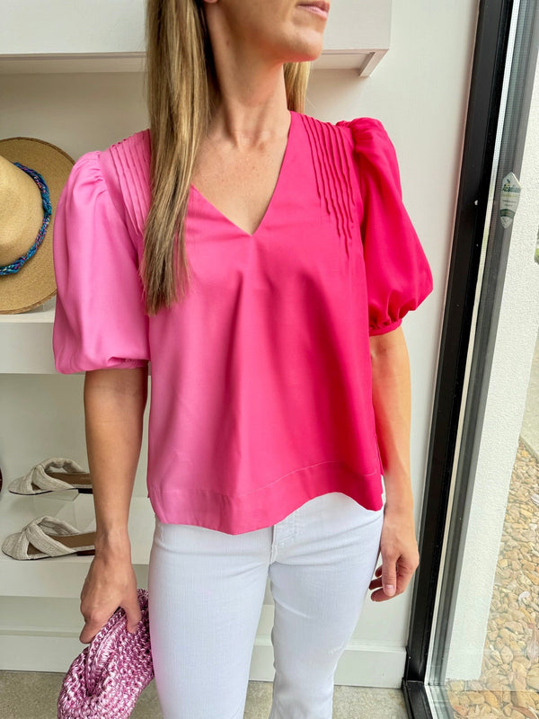 Taffy Ombre Penny Top - Amor Lafayette