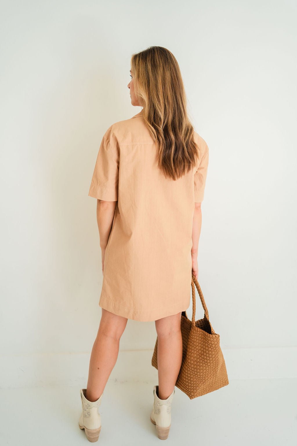 Tan Henry Dress - Amor Lafayette