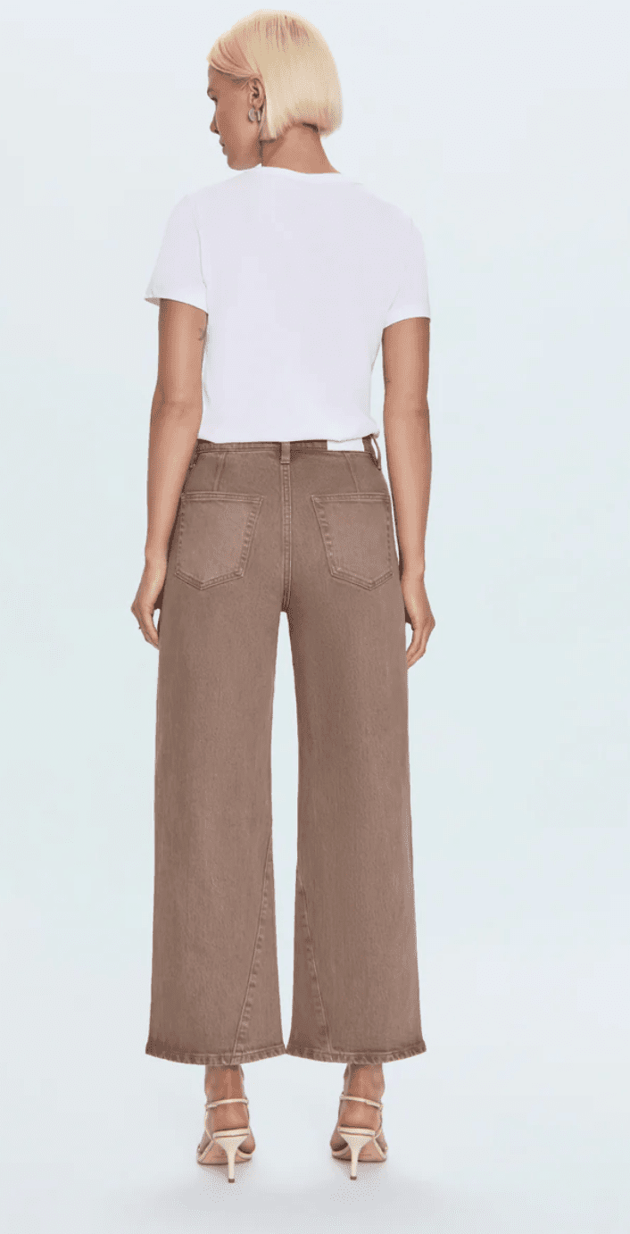 Tannin KYRA ANKLE HIGH RISE BOWED WIDE LEG - Amor Lafayette