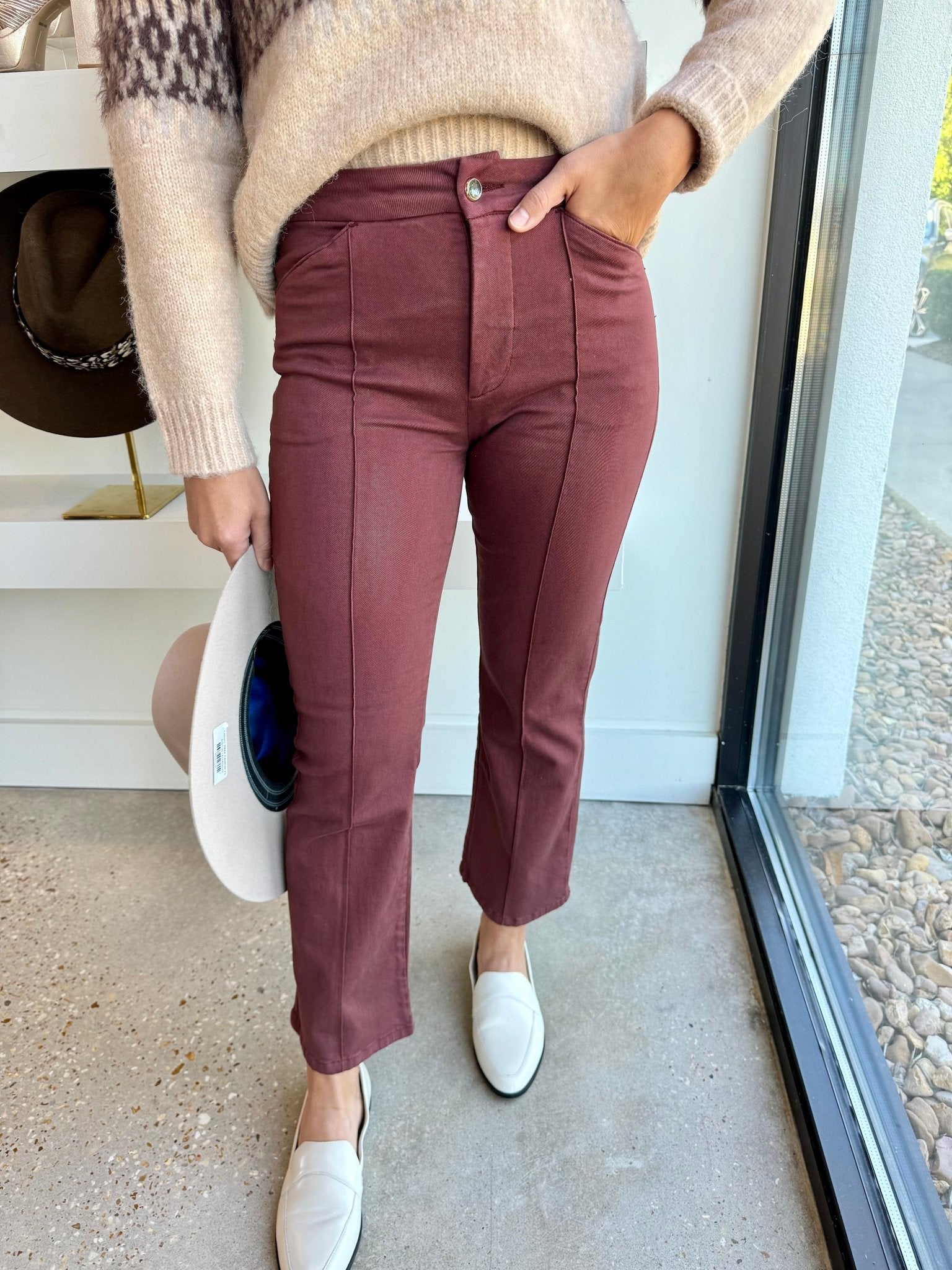 Terra Simone Kick Flare Pant - Amor Lafayette