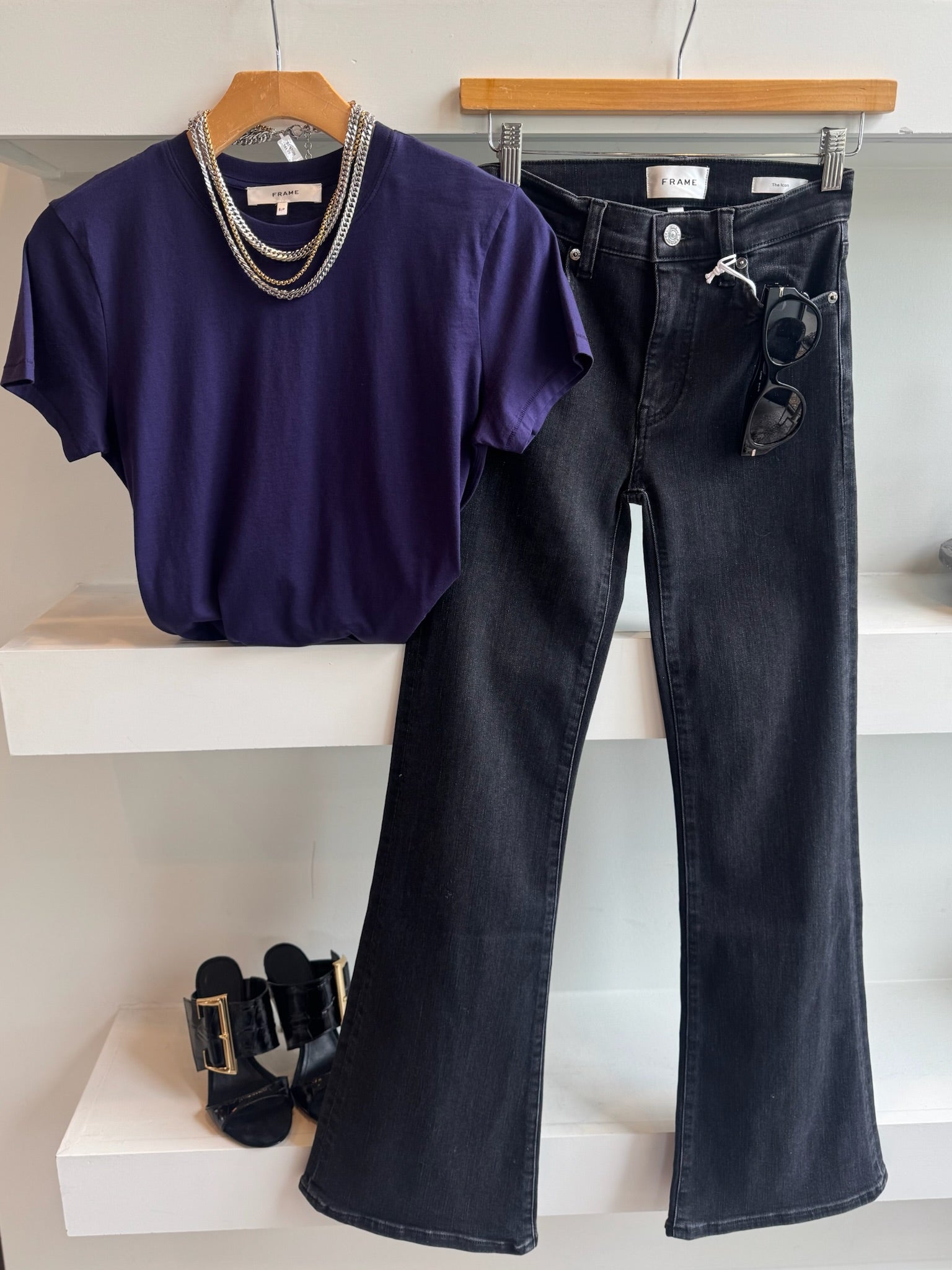 The Baby Tee in Royal Purple - Amor Lafayette