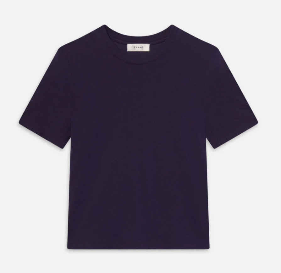 The Baby Tee in Royal Purple - Amor Lafayette