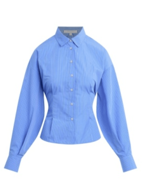 The Back Story Shirt Blue/White Stripe - Amor Lafayette