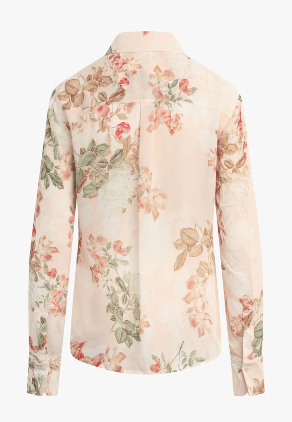 The Bailey Blouse Light Peach - Amor Lafayette