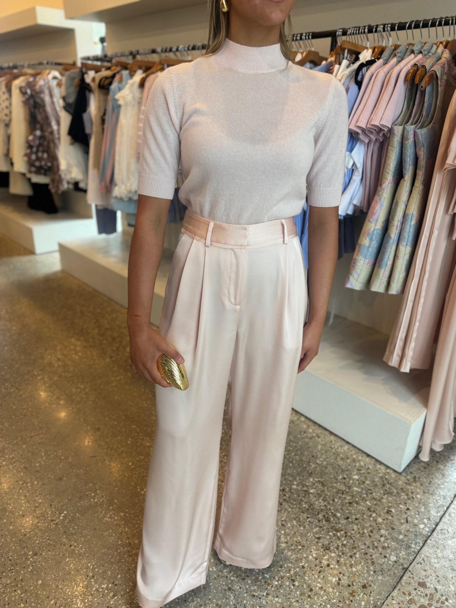 The Bonnie Top Blush Pink - Amor Lafayette