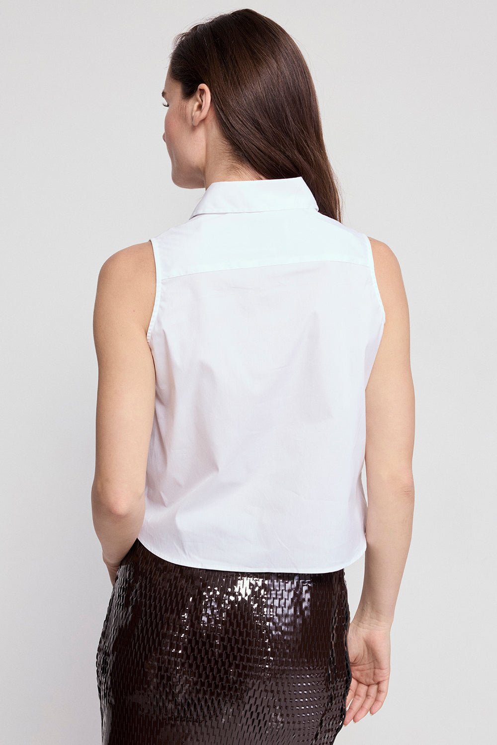 The Boxy Sleeveless Shirt - Amor Lafayette