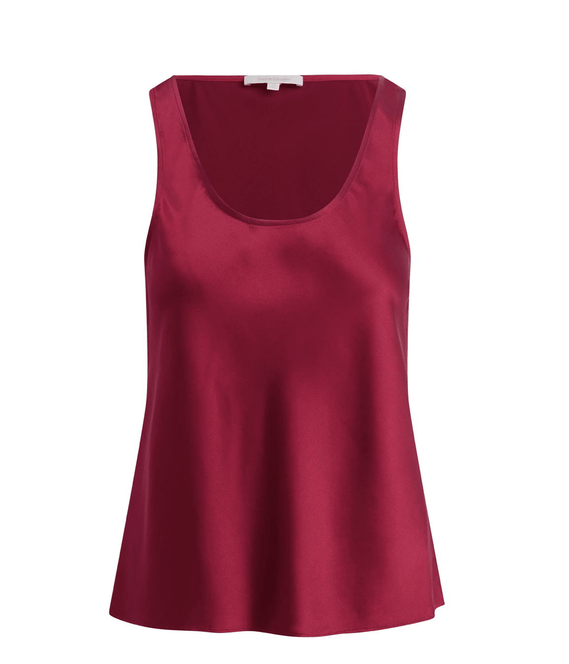 The CleanCut Tank in Cranberry - Amor Lafayette
