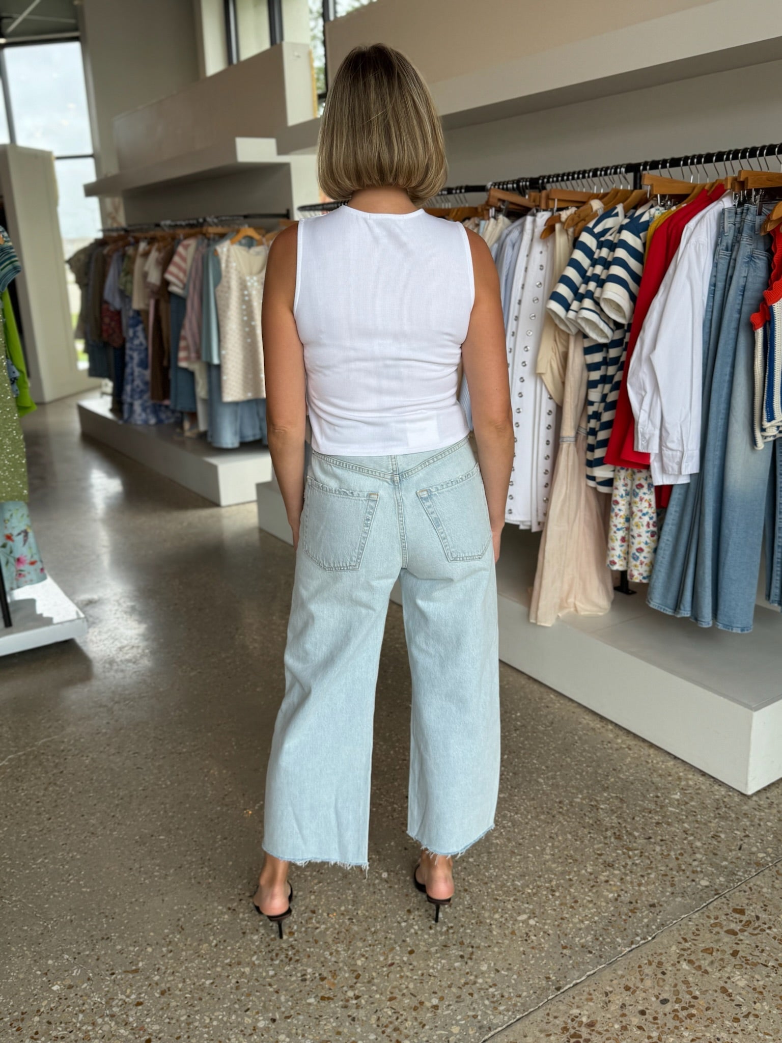 The Dalia Top In White - Amor Lafayette