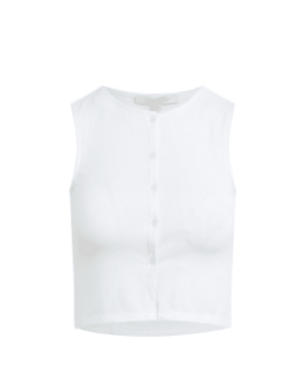 The Dalia Top In White - Amor Lafayette