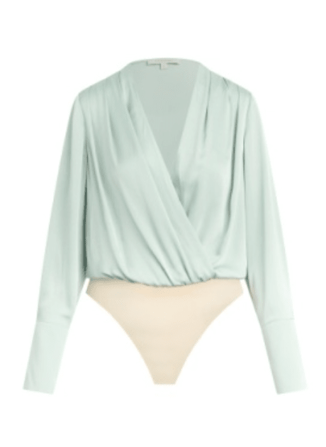 The Date Blouse in Light Sage - Amor Lafayette