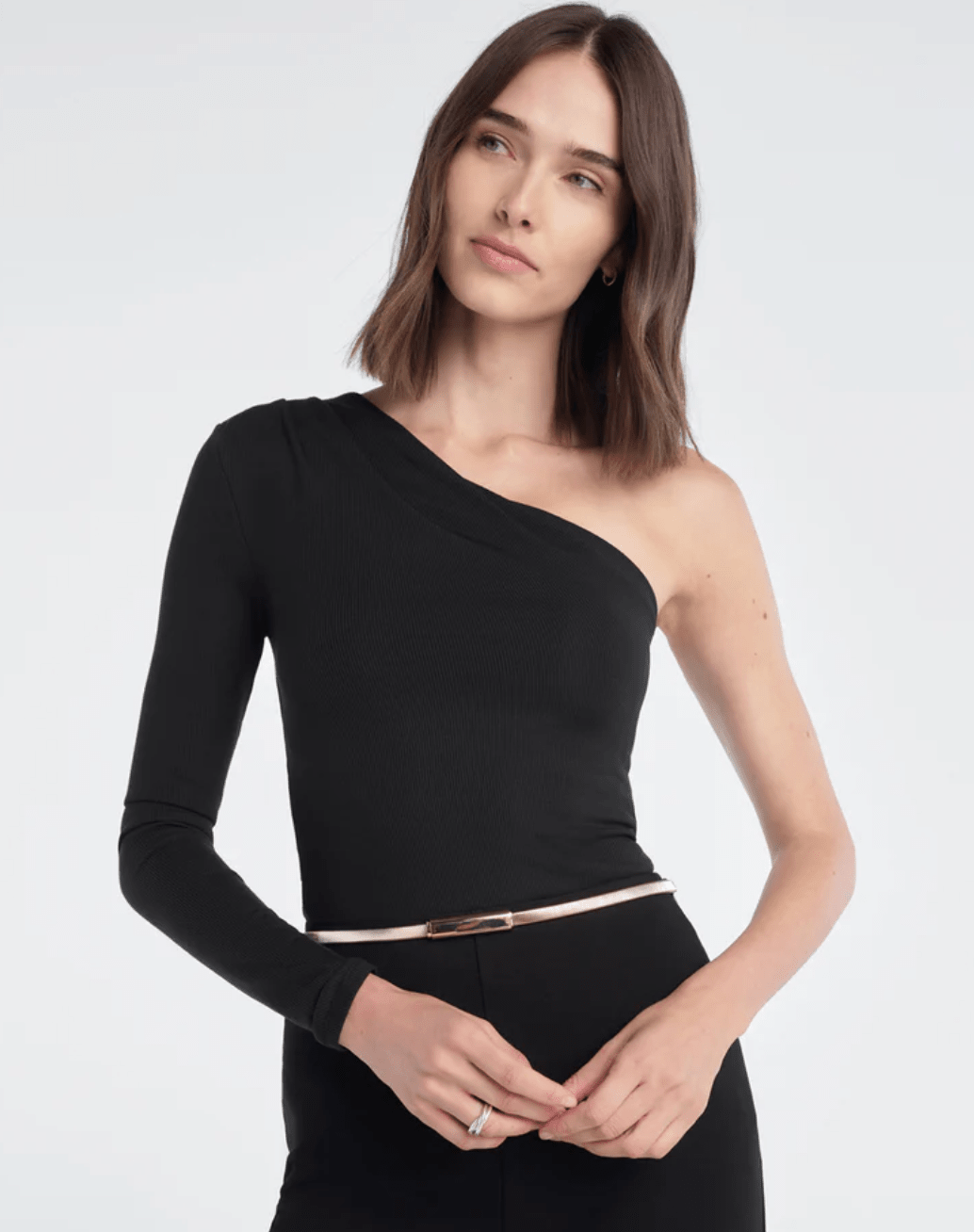 The Edgy Top Black - Amor Lafayette