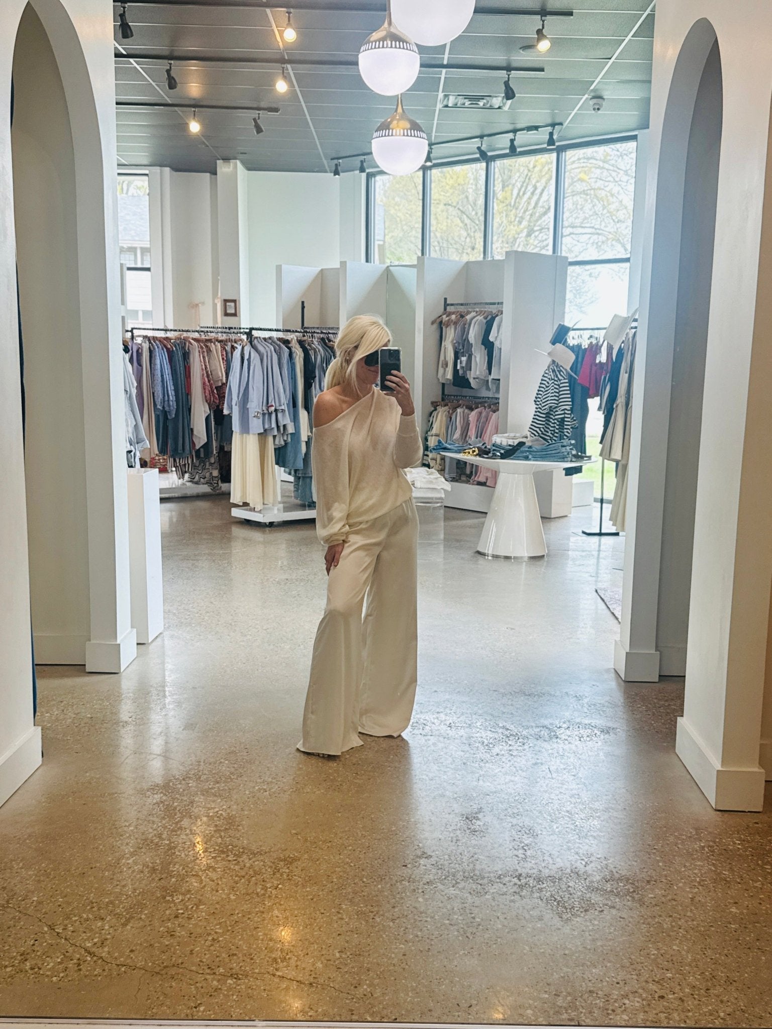 The Effortless Sweater in Ivory - Amor Lafayette