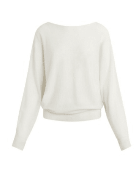 The Effortless Sweater in Ivory - Amor Lafayette