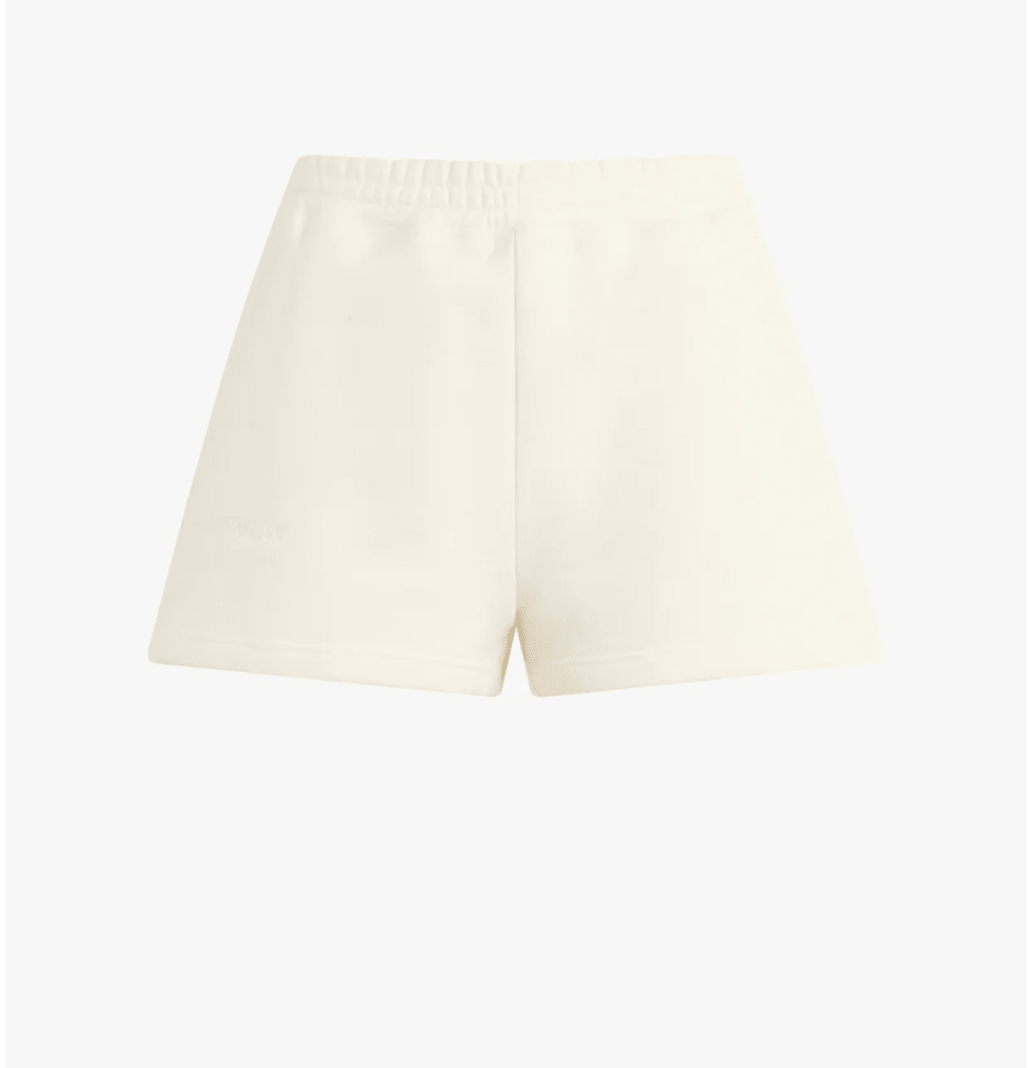 The Favorite Daughter Emb Sweat Short in Ivory - Amor Lafayette