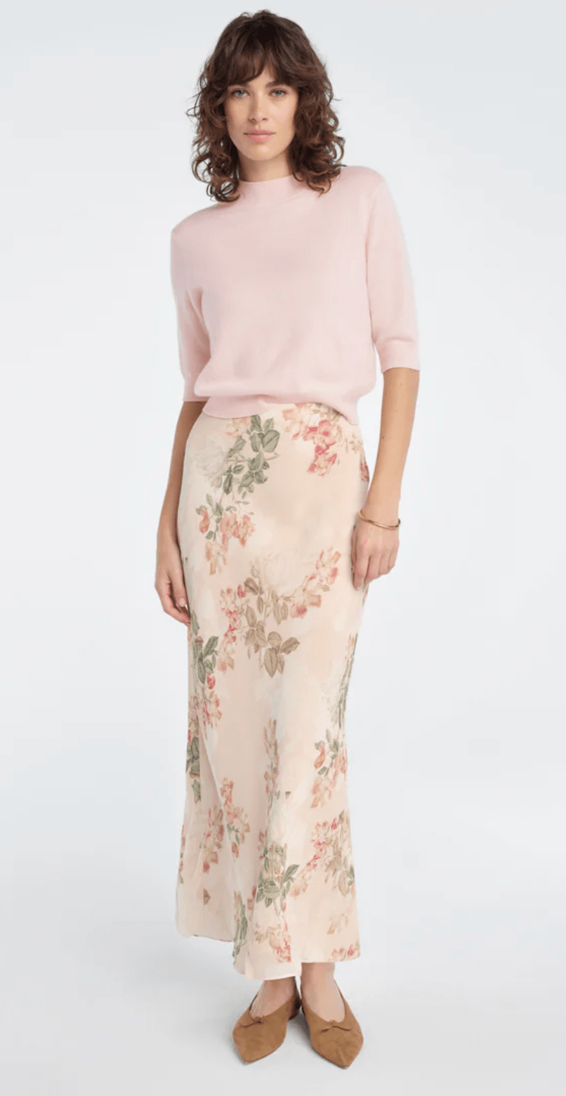 The Favorite Skirt Light Peach - Amor Lafayette