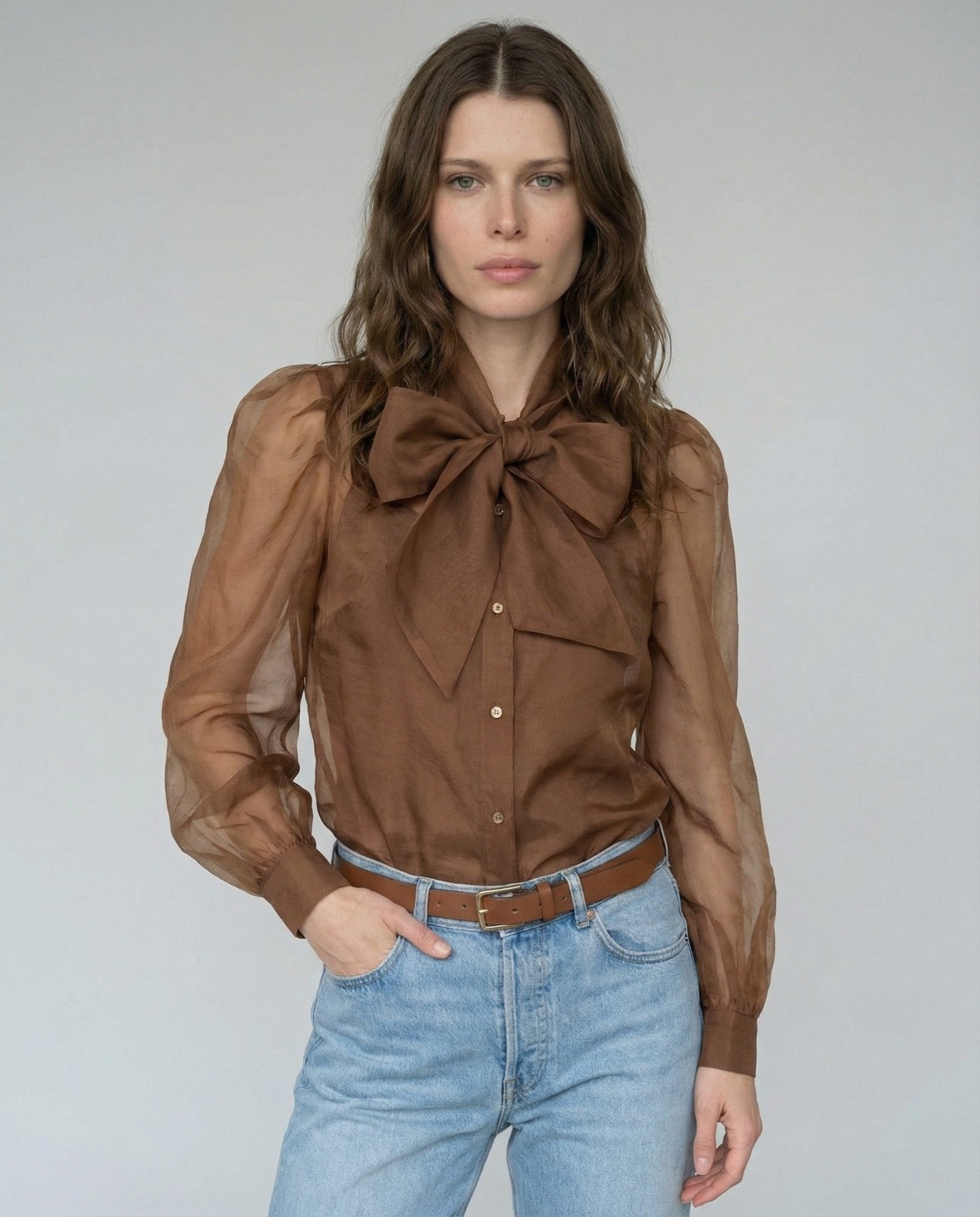 The French Bow Shirt - Amor Lafayette