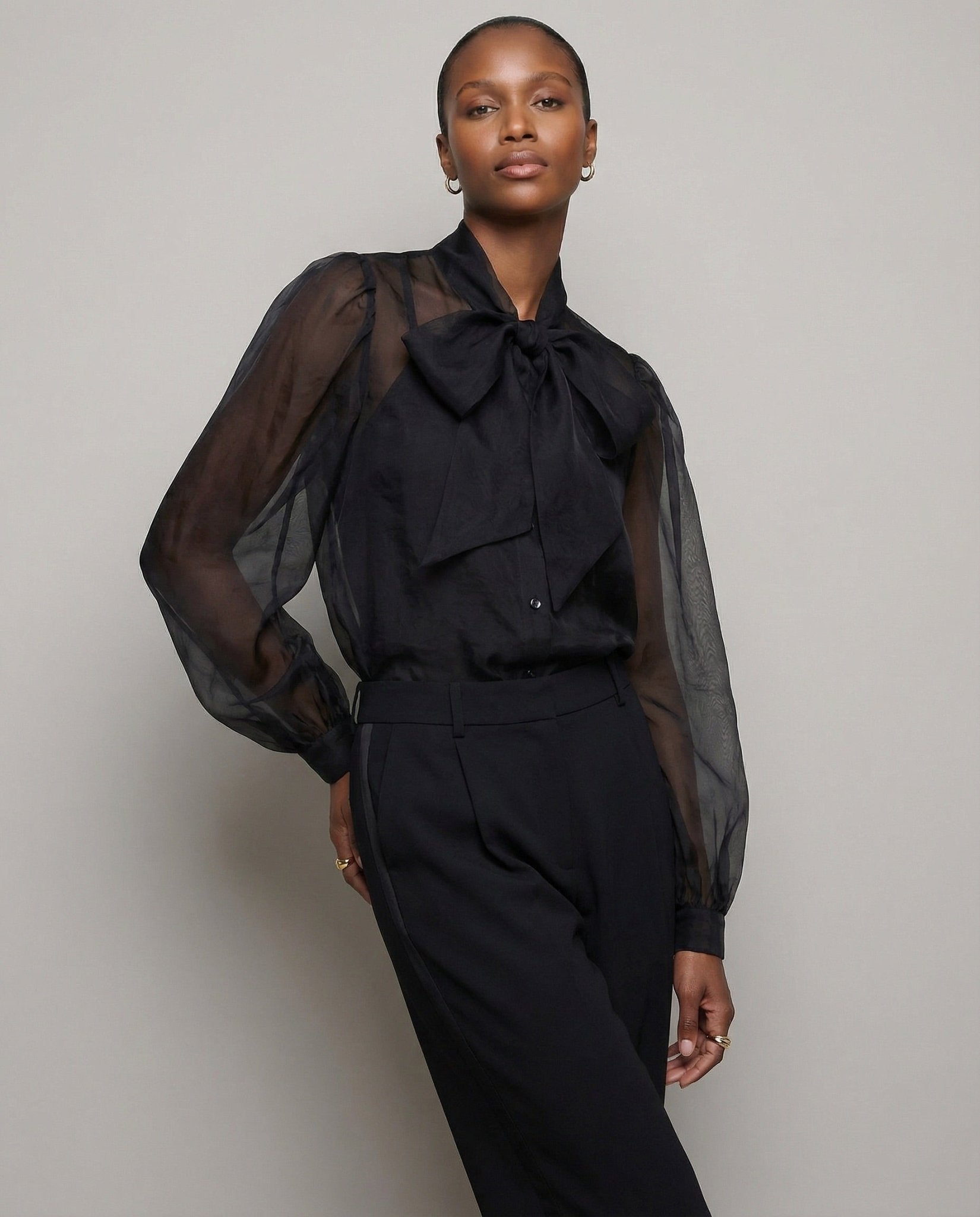The French Bow Shirt - Amor Lafayette