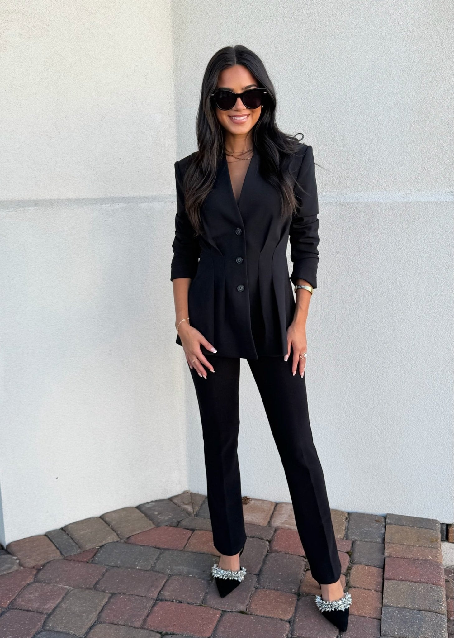 The Headliners Blazer in black - Amor Lafayette