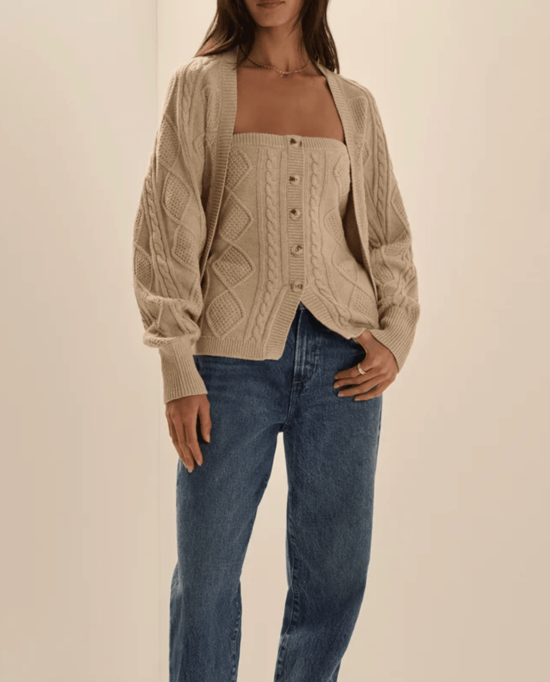 The Layla Bustier in Cream - Amor Lafayette